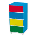 Carrito con Cajones Colores