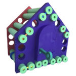 Flotante. Casita 92x86x100