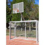 J. Porterías Fútbol Sala/Balonmano Con Canasta Baloncesto-Completas-