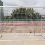 J. Porterías Fútbol Sala/Balonmano Trasladable Galvanizada