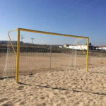 J. Porterías Fútbol-Playa Metálica. Fijas