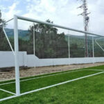 J. Porterías Fútbol 7 Fijas Aluminio 90