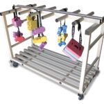 Carro PVC Cinturones Piscina Sencillo