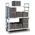 Estantería para Cestas de Plástico