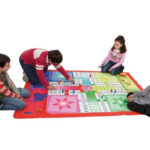 Tapiz de Parchís Gigante