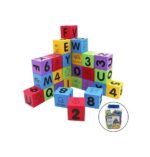 Set 30 Cubos Foam Números y Letras - Imagen 2