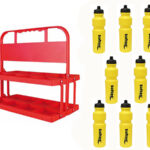 Set Botellero Plegable con 8 botellas 0,75 l