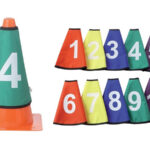 Fundas para Conos Flexibles Numeradas. 10