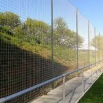 Poste 6 m Galvanizado para Red Protección