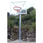 J. Canastas Minibasket Fijas Galvanizadas