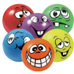 Set 6 Pelotas Animadas Caras