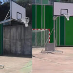 J. Canastas Baloncesto Trasladables Galvanizadas