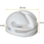 Set 25 Ganchos Sujeción Red Nylon