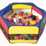 Piscina de Bolas y de Juegos de Nylon 135x60