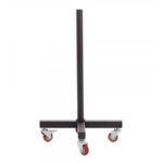 Soporte Discos Peso Olímpicos Vertical Ruedas