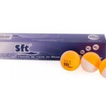 Set 6 Pelotas Tenis Mesa. ABS Bicolor