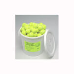 Pelotas Tenis Baja Presión. Cubo 100 uds