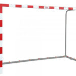 J. Porterías Fútbol Sala/Balonmano Trasladables. Aluminio 80x40 Top