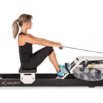 Remo de Agua Kou Fit Hydro Rower Madera Blanco/Negro