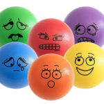 Set 6 Pelotas Espuma Emociones