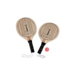 Set 2 Palas Madera Playa con Pelota