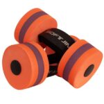 Mancuernas Acuáticas. Halteras Redondas Bicolor - Imagen 2