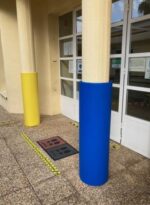 Protector Columna Redonda para Exterior. Homologada