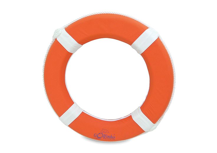 71013C Aro Salvavidas Recubierto Naranja - Imagen 1