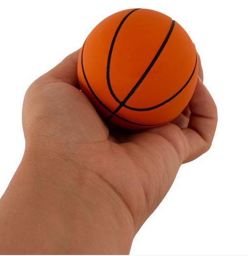 23052 Pelota Goma 6 cm Baloncesto - Imagen 1